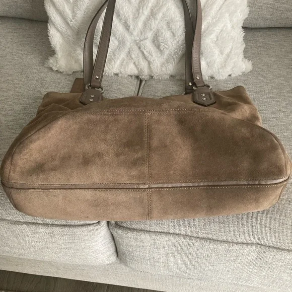Suede Coach Purse - Picture 8 of 11